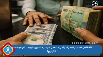 انخفاض أسعار الصرف يضرب المدن اليمنية الكبرى اليوم.. كم هو معدل التراجع؟